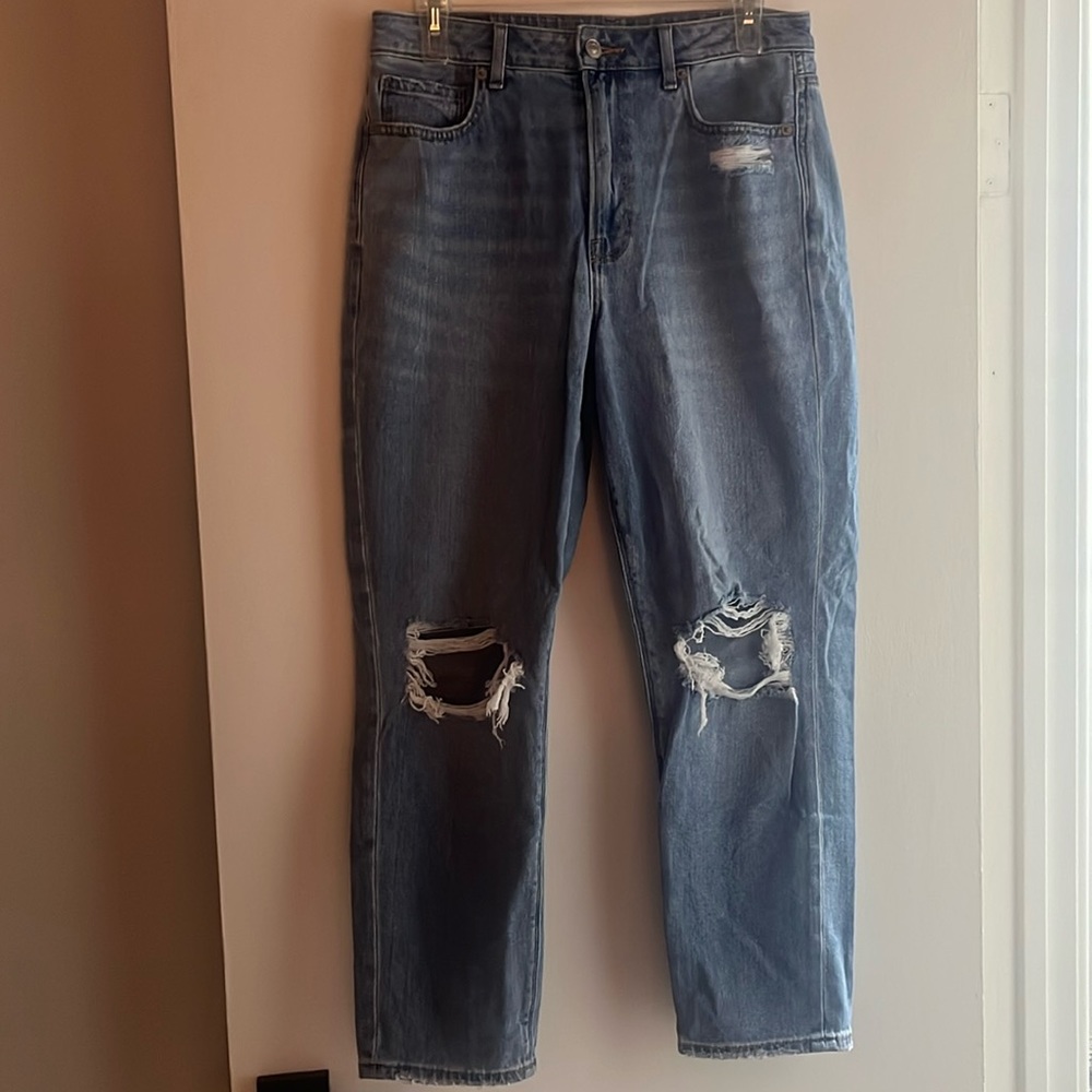 AE mom jeans